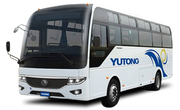 Vista 3/4 de un autobus D9 ZK6860