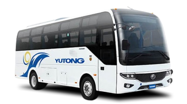 Vista 3/4 de un autobus D9 ZK6860