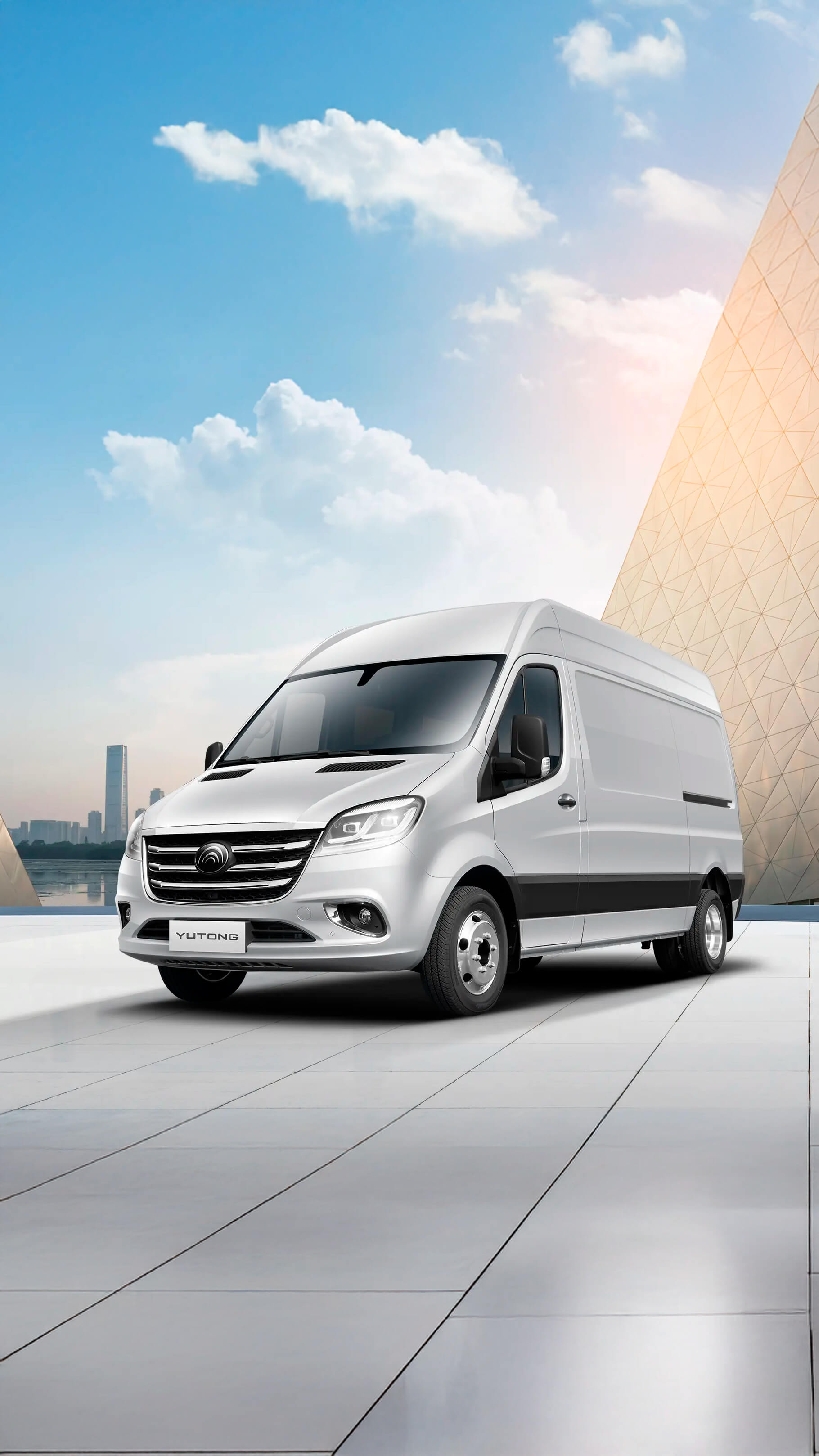 van V5 Cargo en display