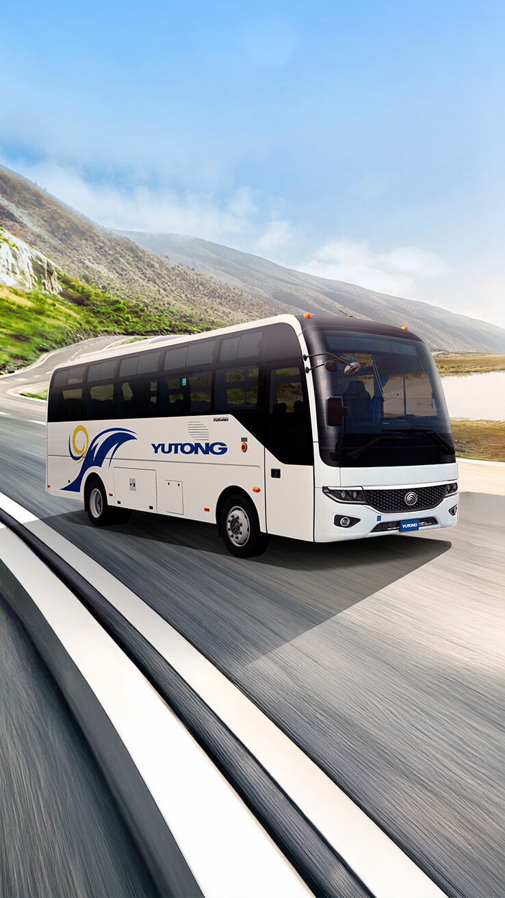 Bus D9 ZK6860 de Yutong en la carretera