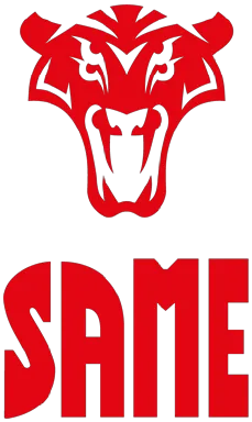 Logo vertical de SAME