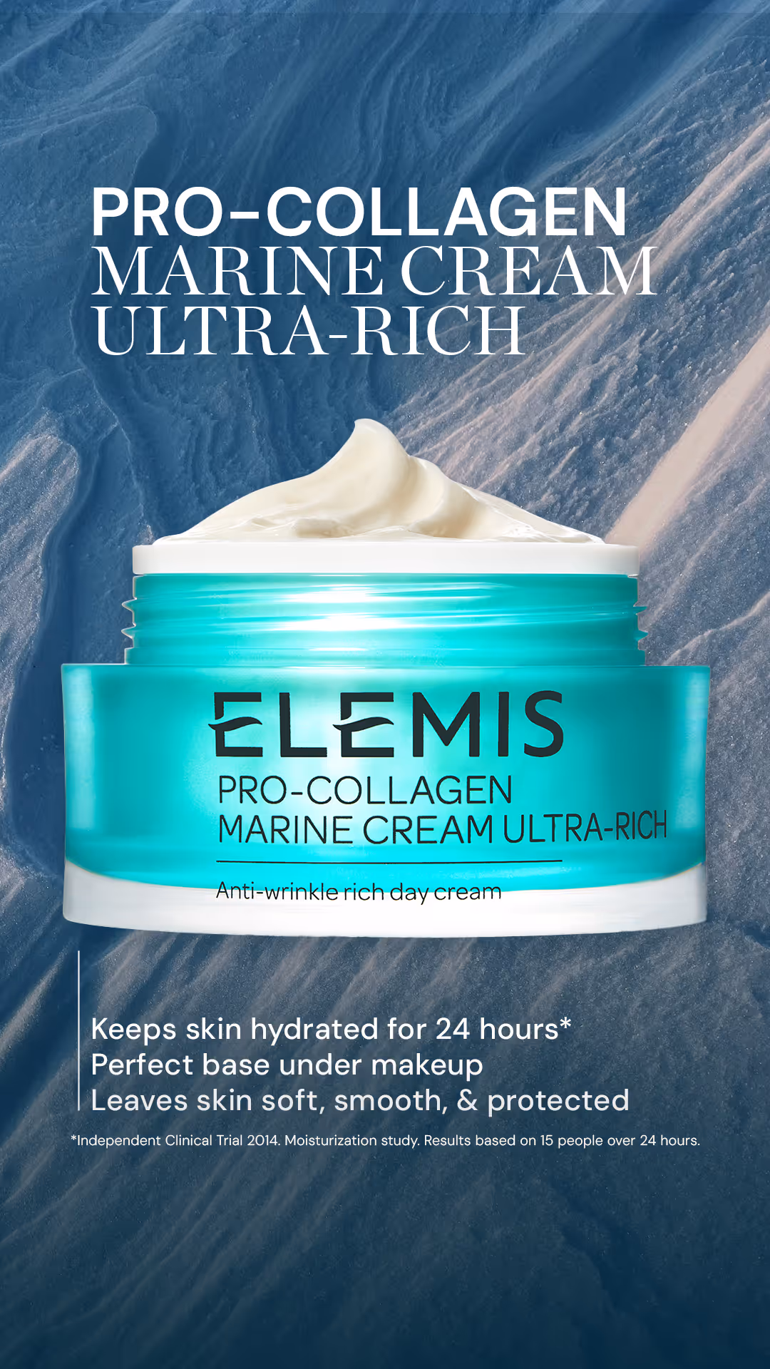 ELEMIS Pro-Collagen Marine Cream Ultra-Rich anti-wrinkle day cream.