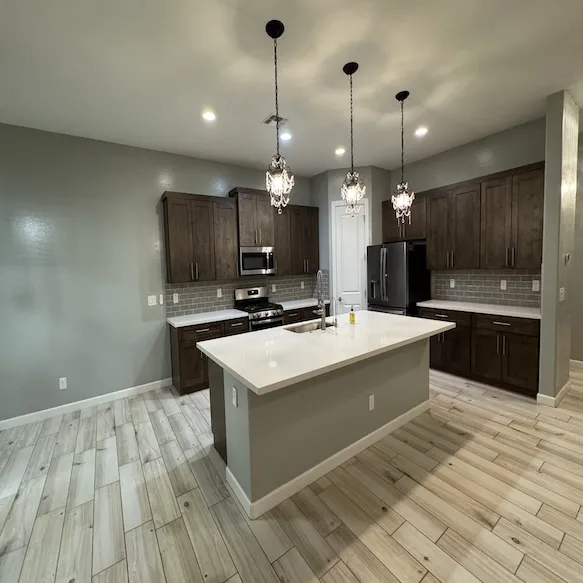 image of kitchen appliances area (for a department store)