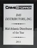 CrimeStopper Mid-Atlantic Distributor of the Year 2011