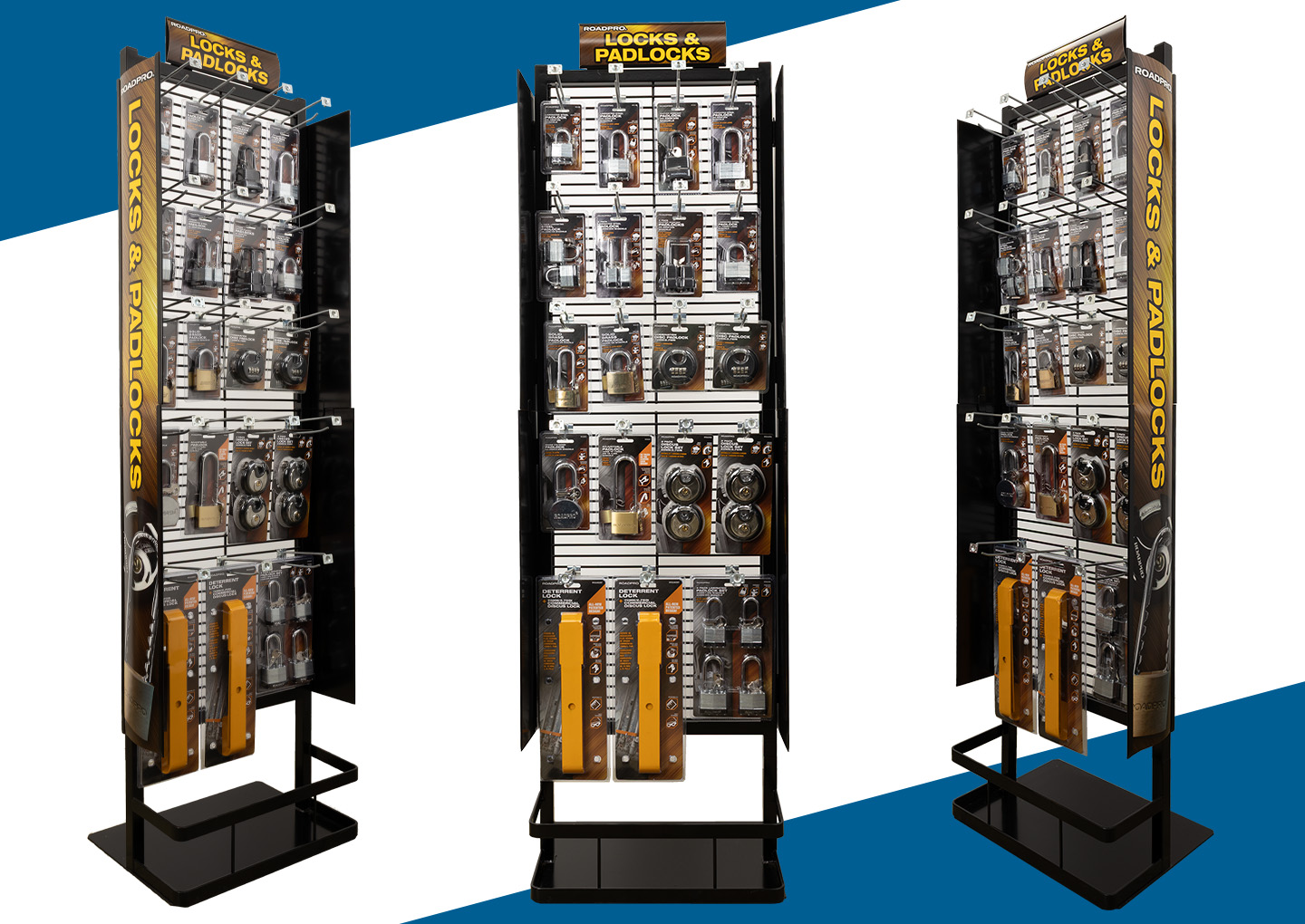 Wingracks for a collection of locks