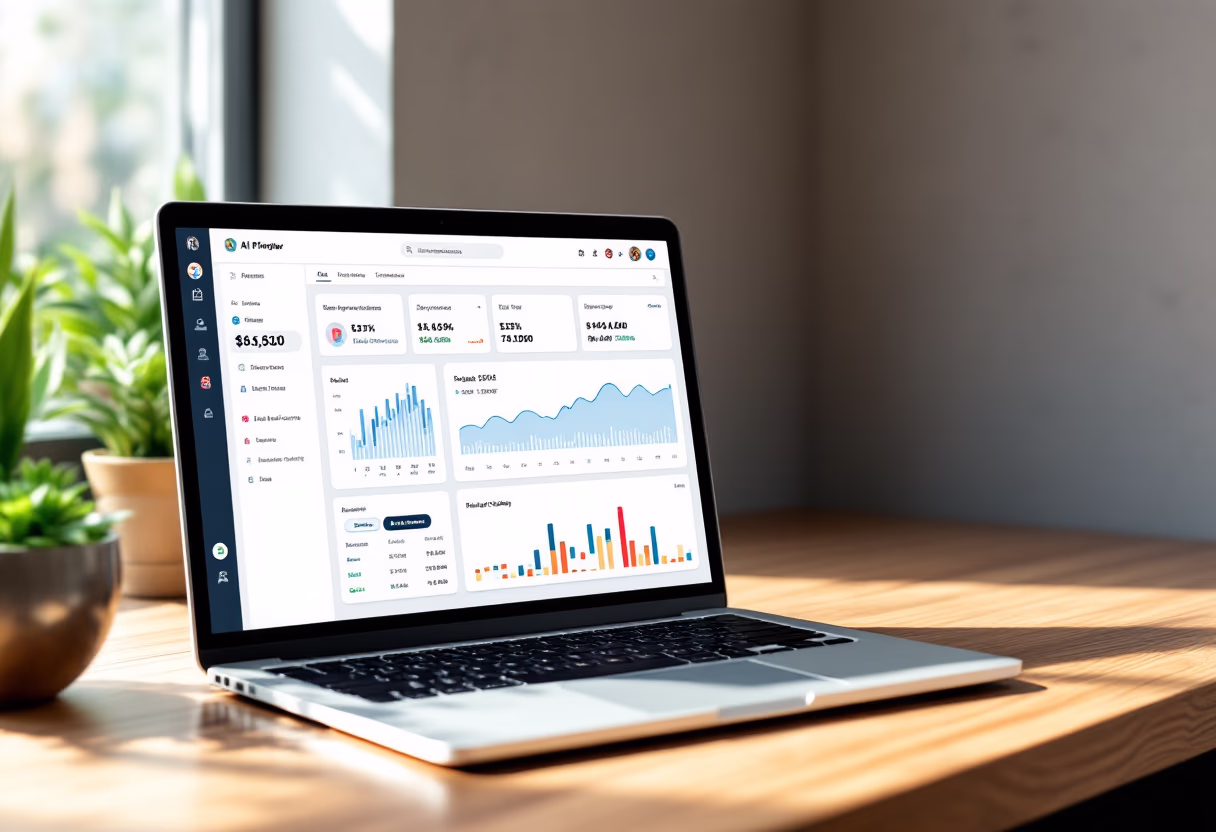 [interface] image of finance software in use