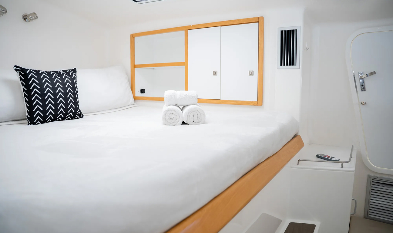 Voyage 480 cabin interior