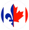 French Canada flag
