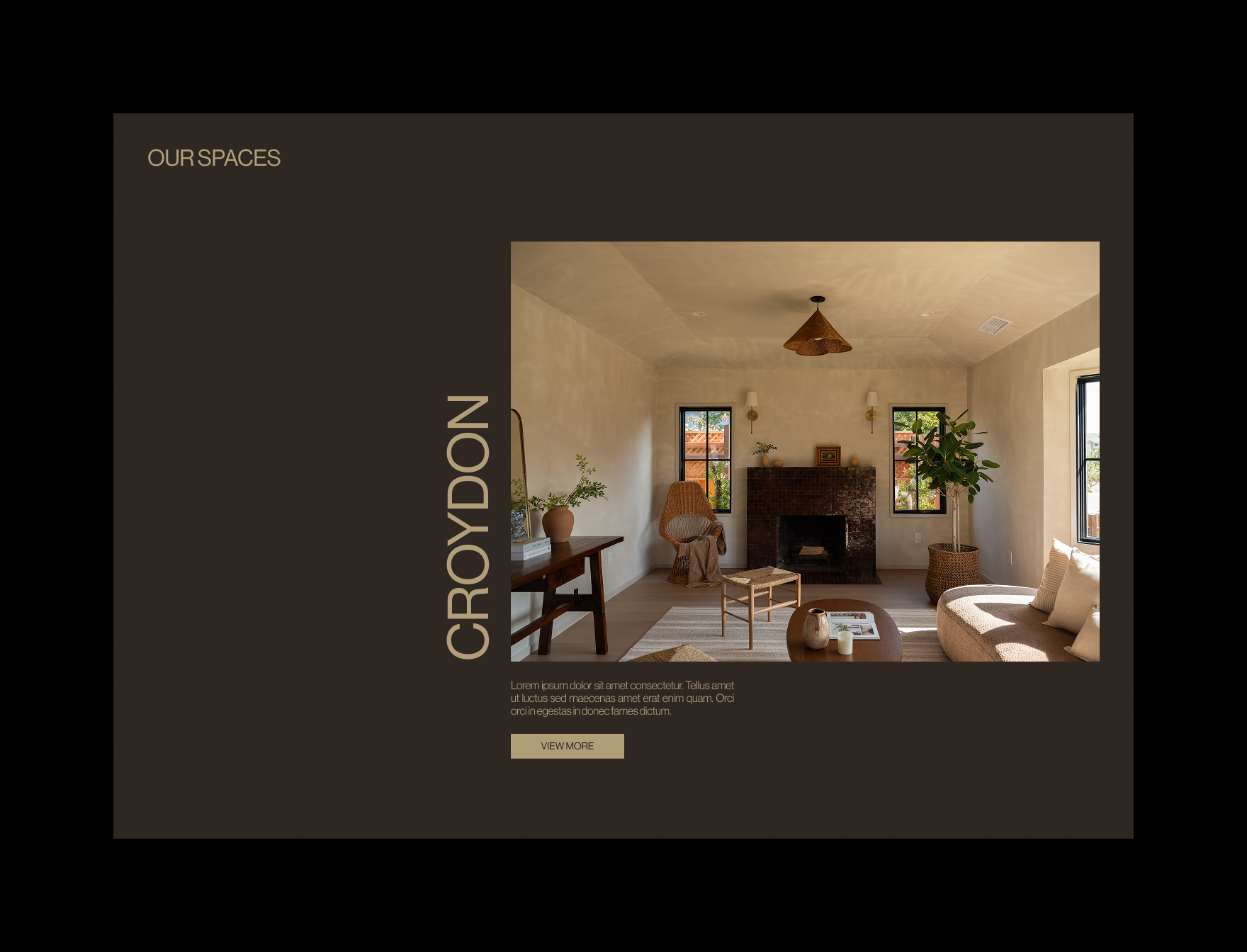 our spaces design