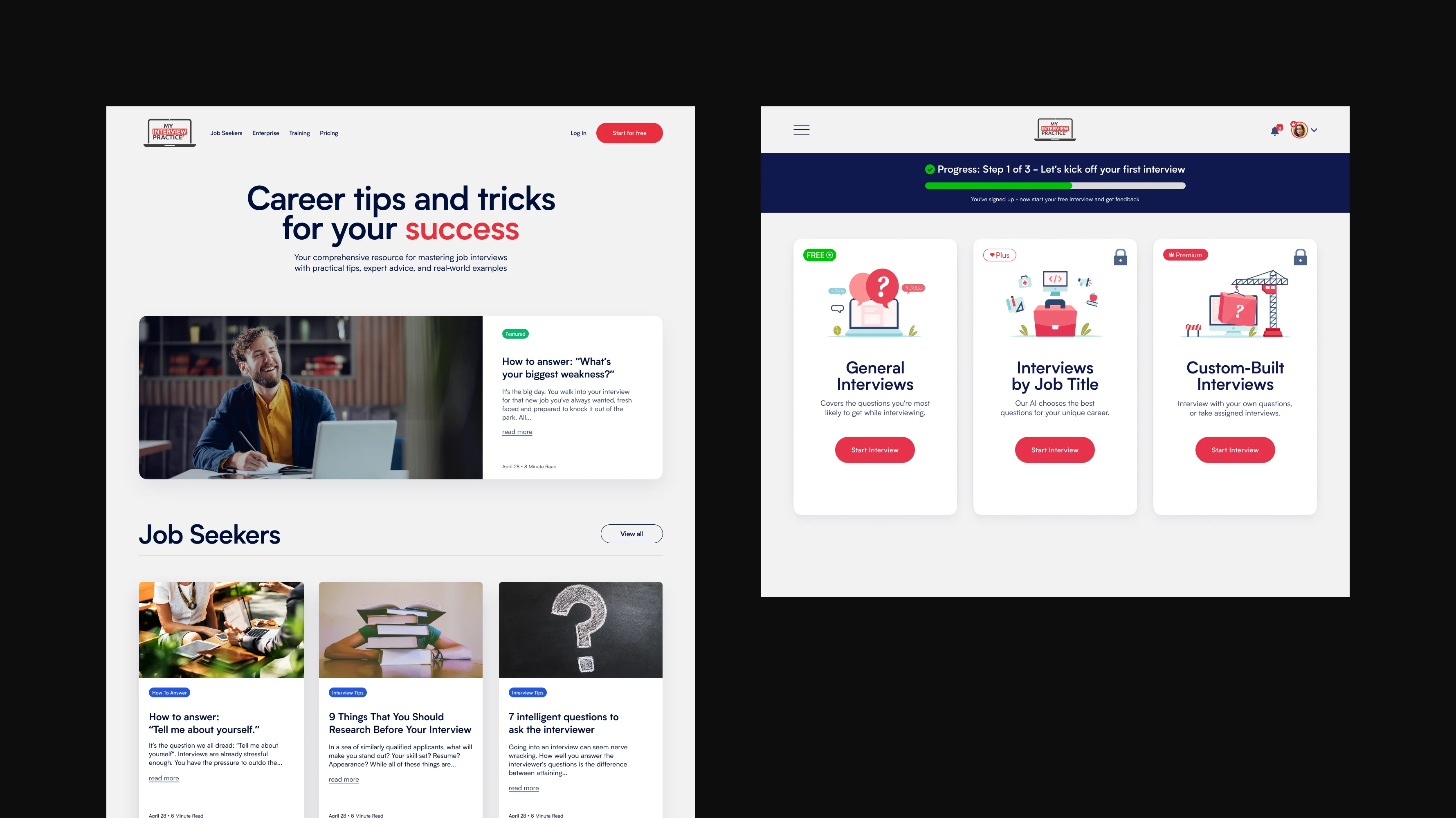 new design pages
