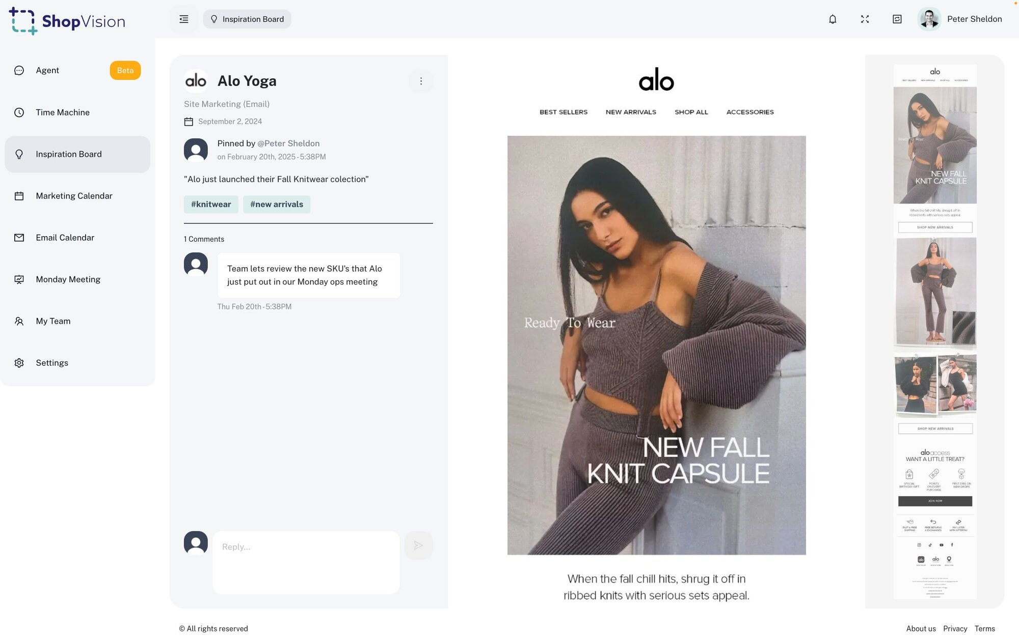Build and share swipe files with Inspiration Board