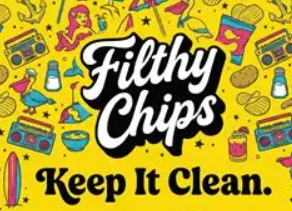 Filthy Chips — Keep It Clean partner logo
