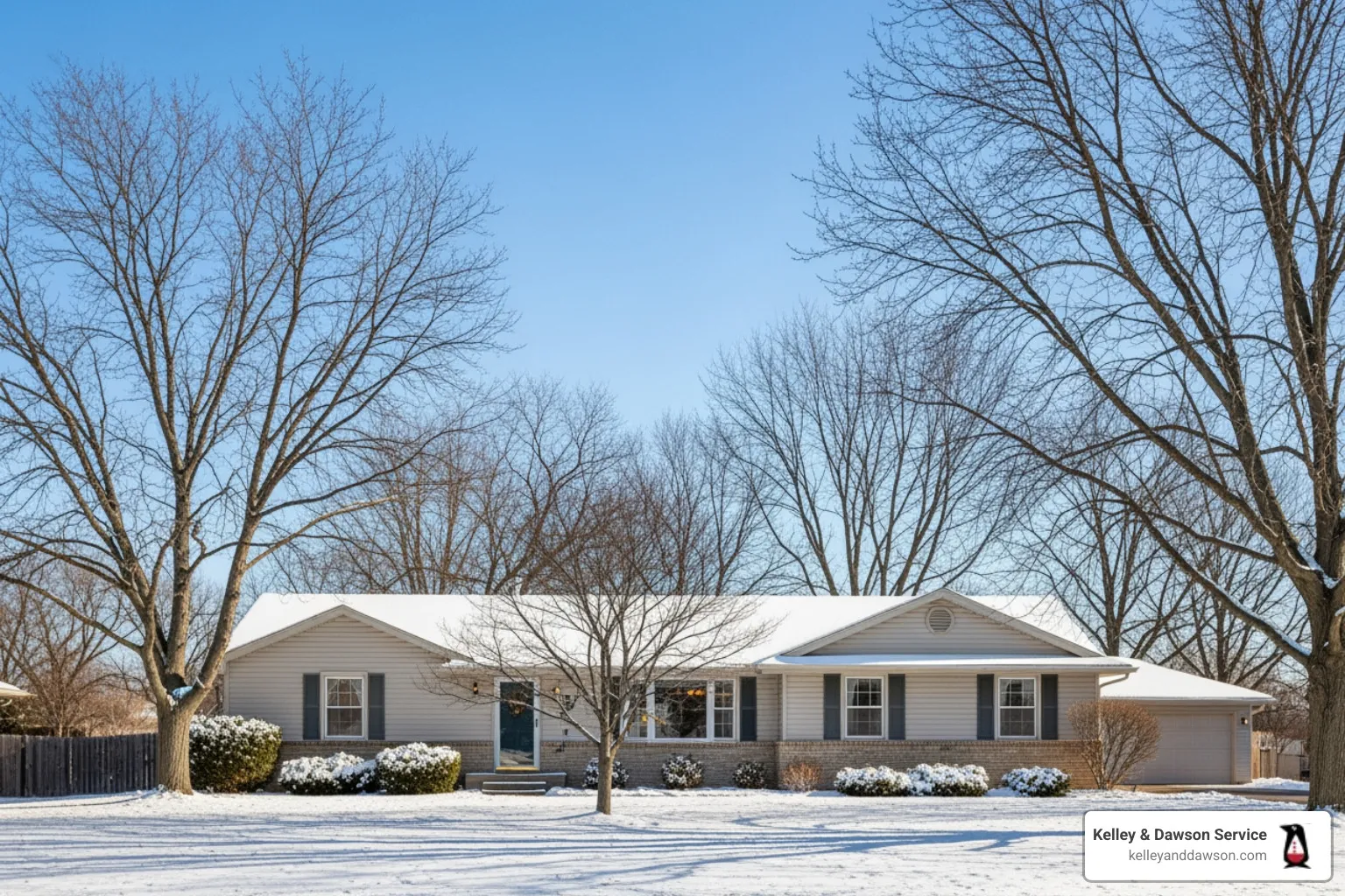 Andover Kansas home in winter - heating repair in andover, ks Andover Kansas home in winter - heating repair in andover, ks