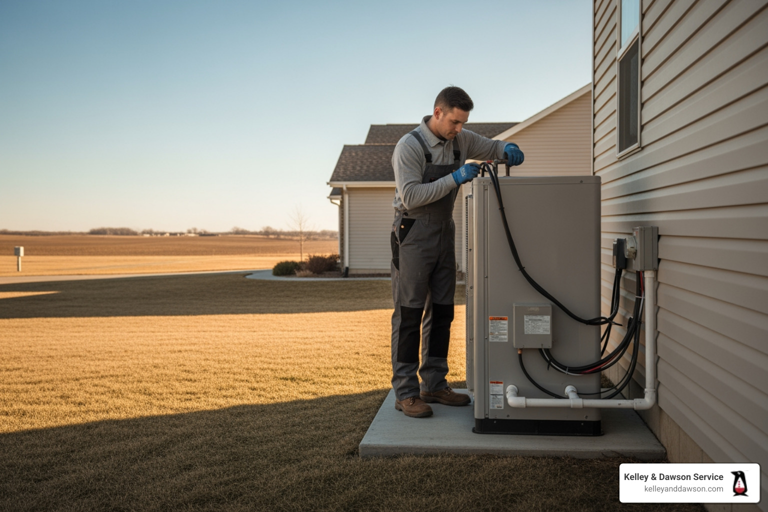 heat pump installation in goddard, ks