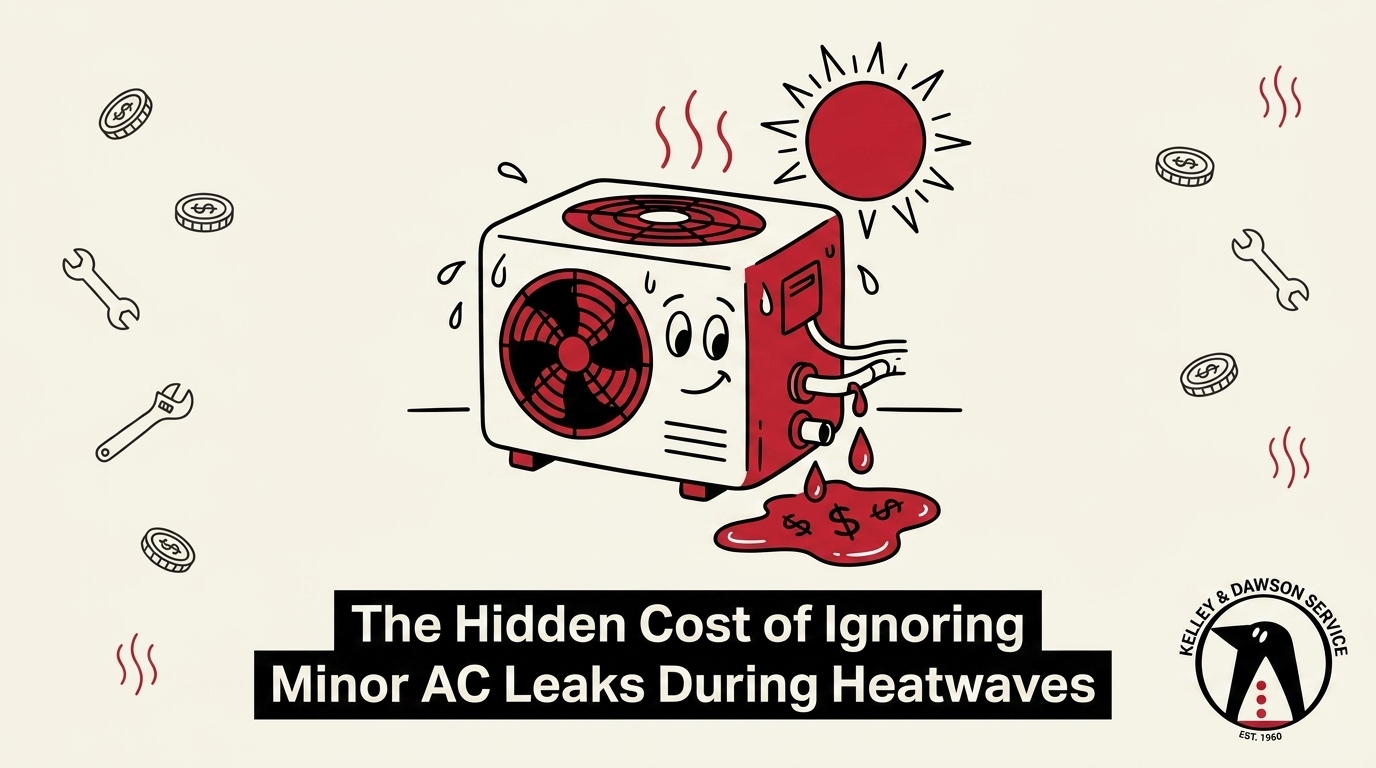 The Hidden Cost of Ignoring Minor AC Leaks During Heatwaves — featured image