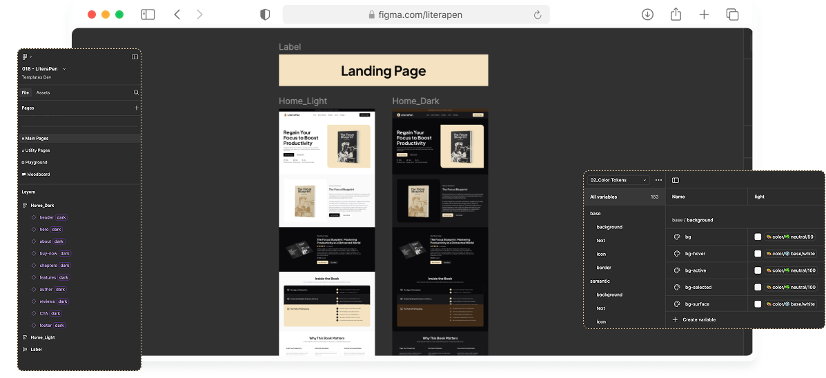 A Scaleable Book Selling Webflow Template
