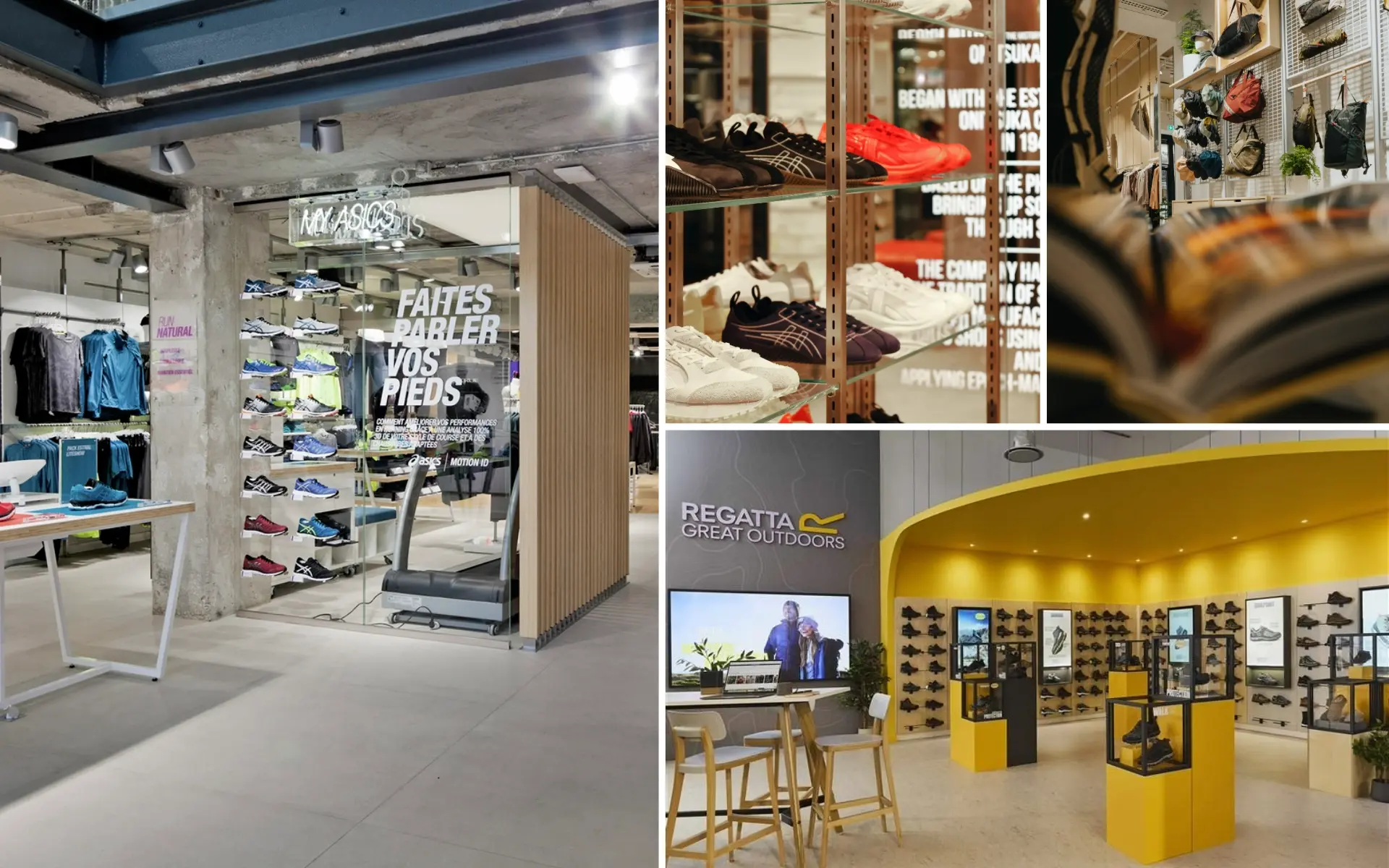 Retail interior design projects