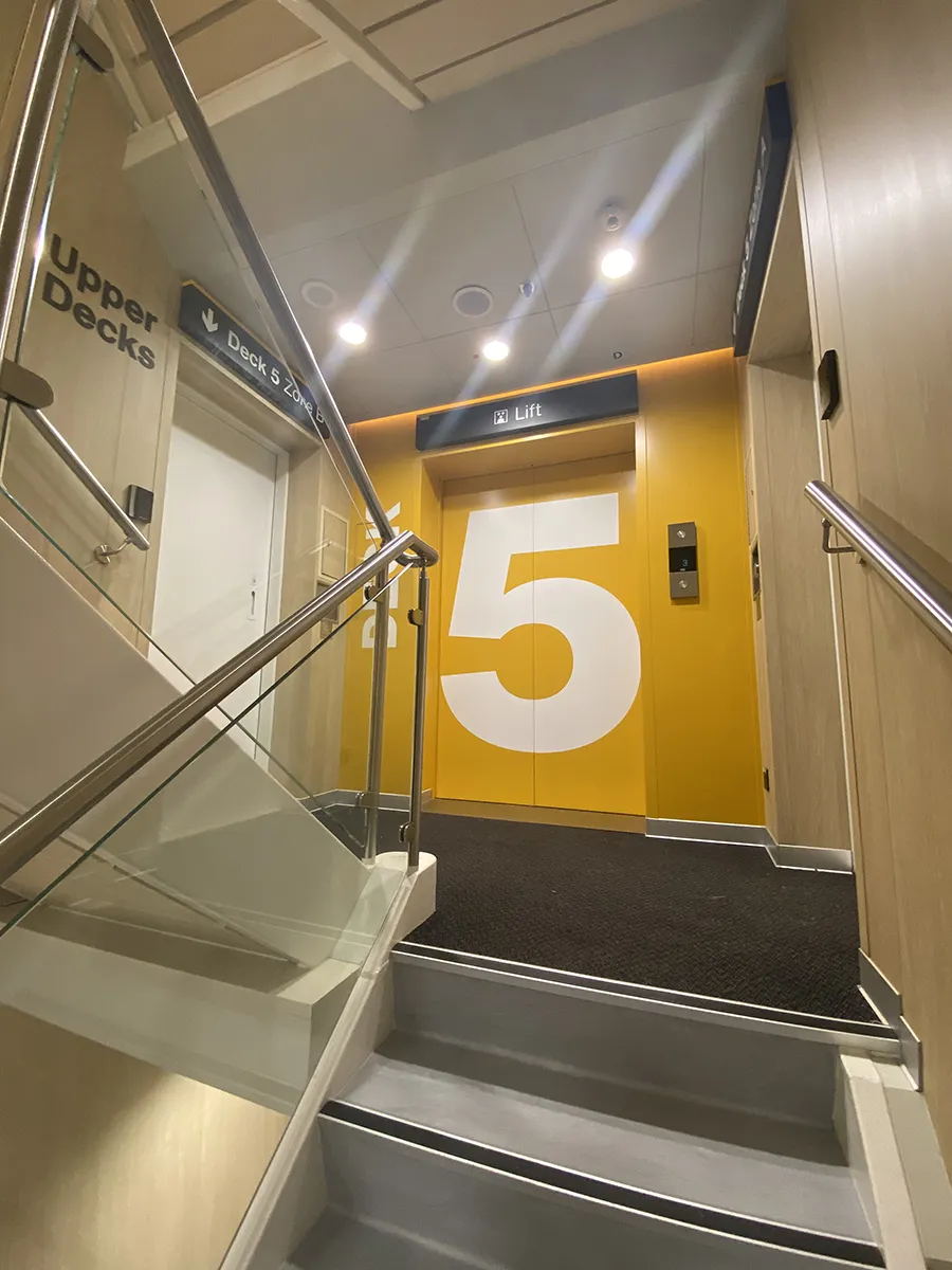P&O Ferries interior design