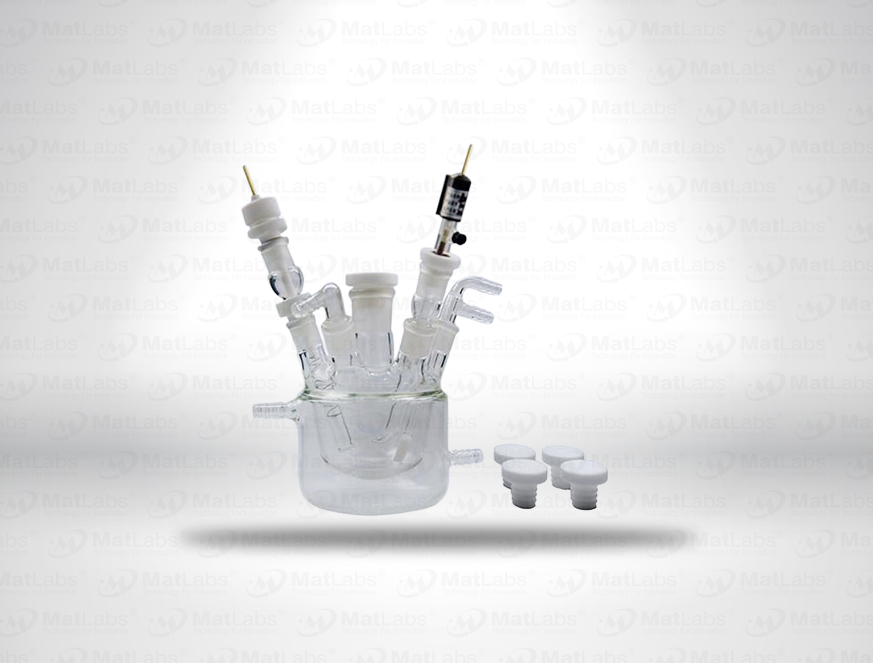 Jacketed 5-Port Electrolytic Cell