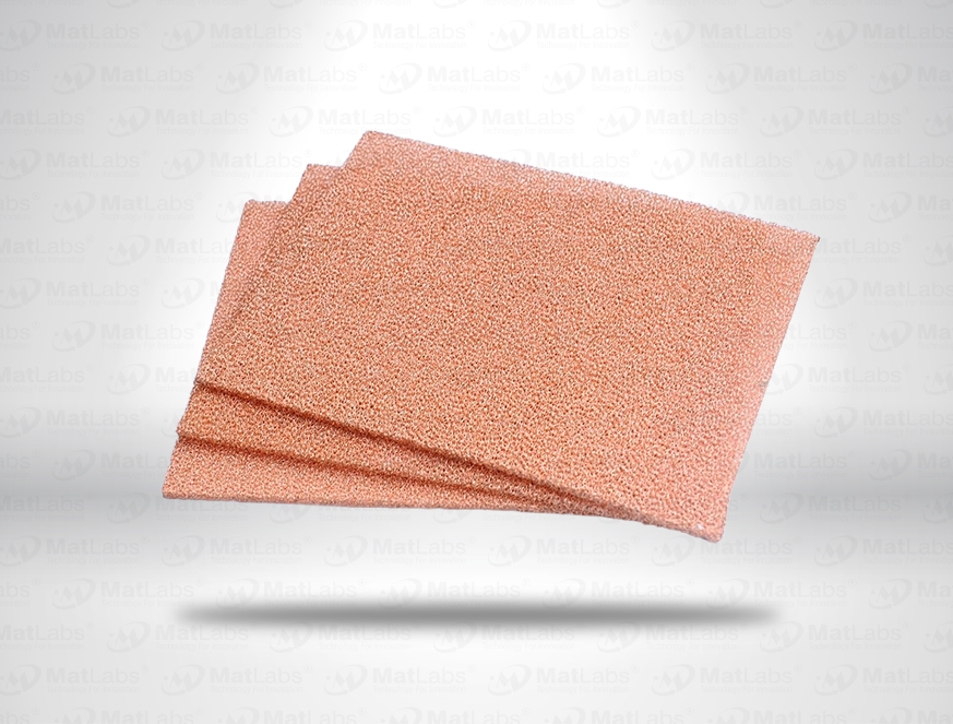 Porous Copper Foam for Battery Current Collectors