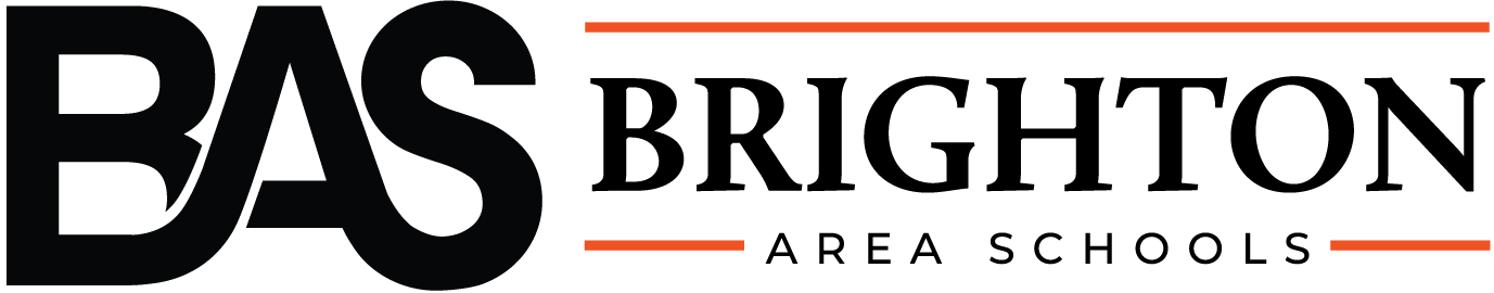 BAS brand logo with bold black initials and orange horizontal lines.