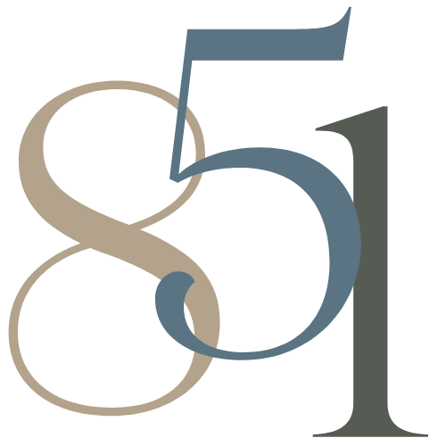 851 Travel Secondary Logo