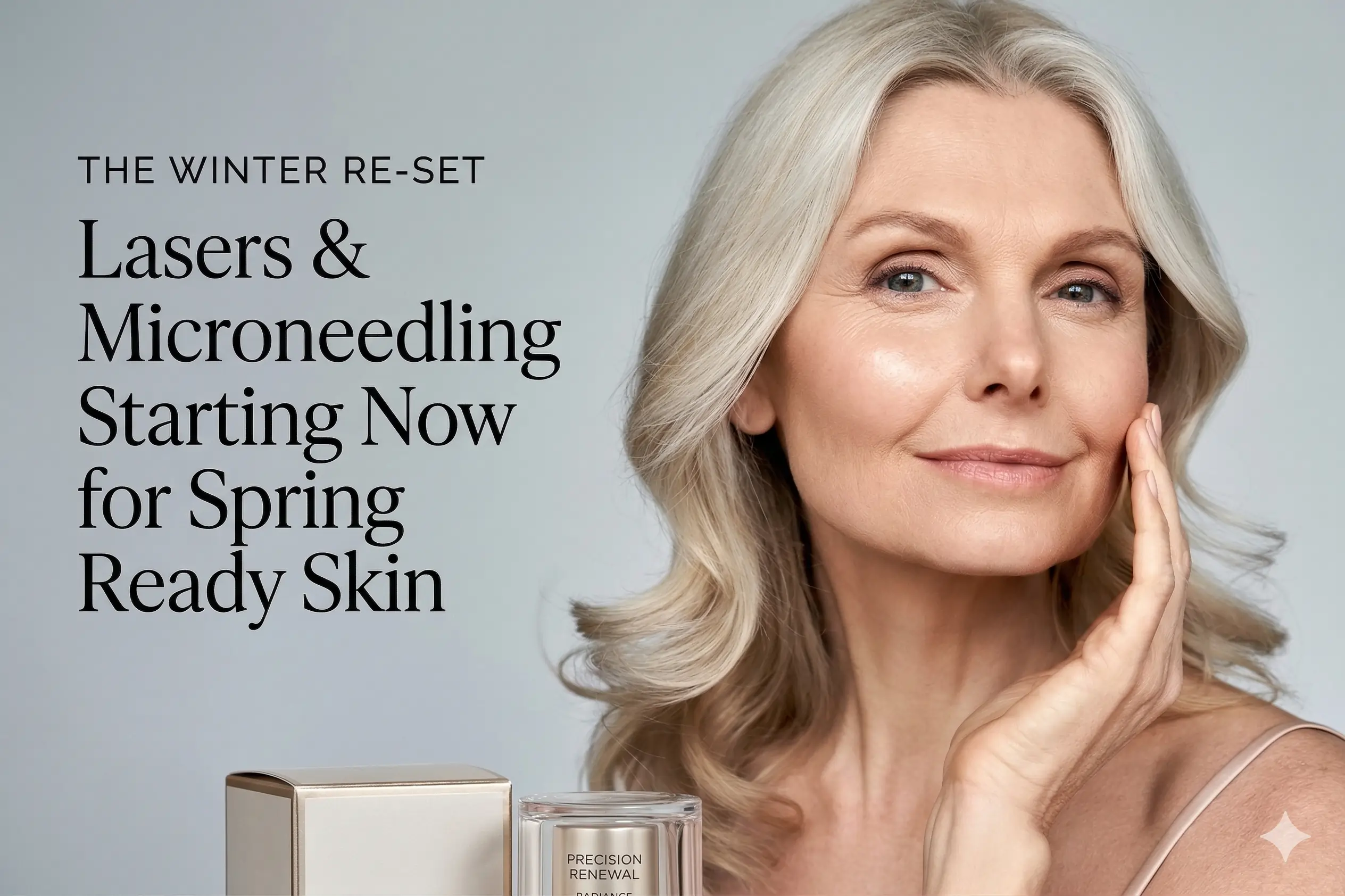 Winter Lasers and Microneedling Starting Now for Spring Ready Skin