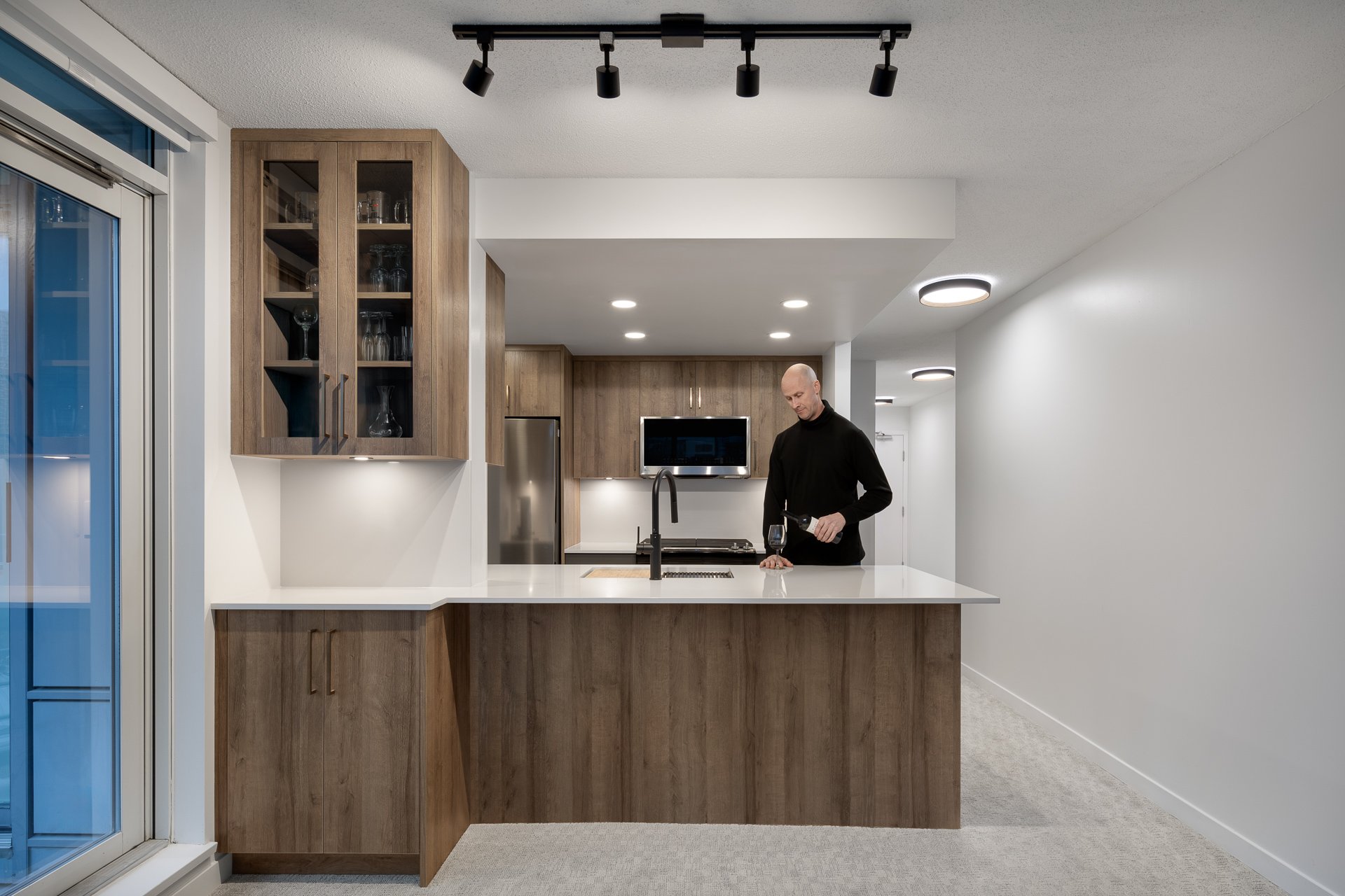 Yaletown kitchen layout