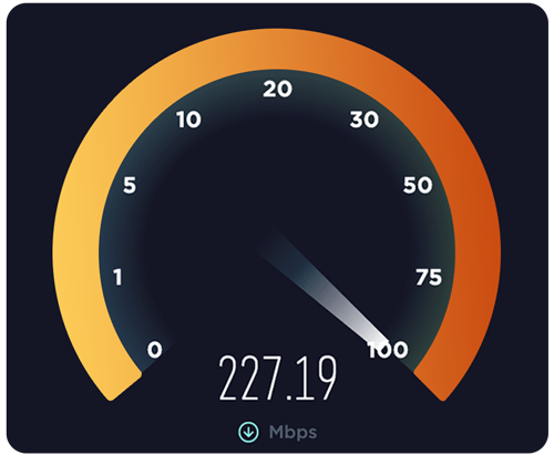 A rural farmer connected with fast internet