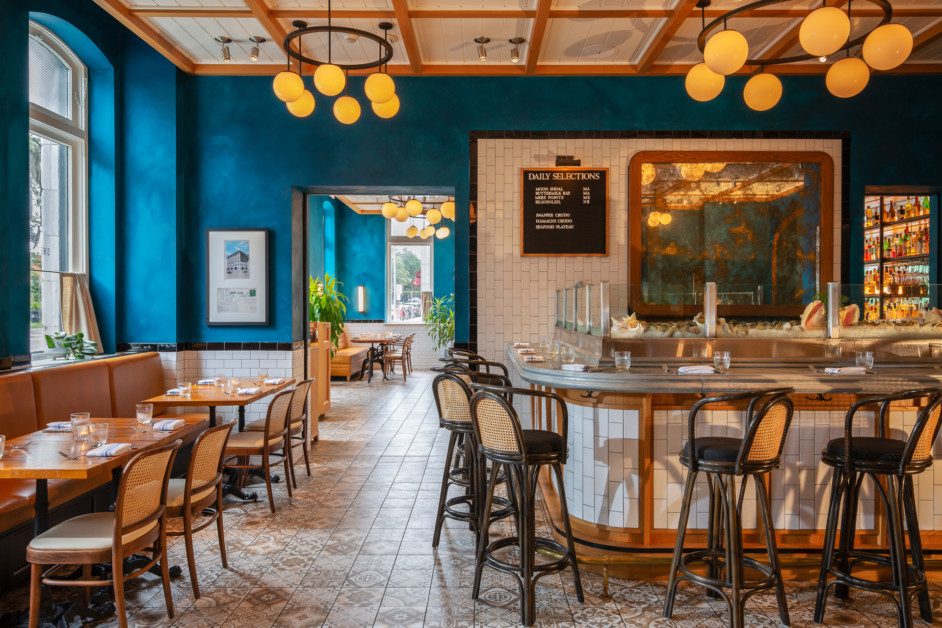 interior photography of Drayton Hotel, Savannah GA