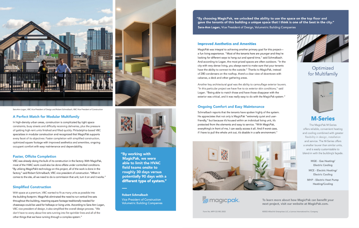 commercial photography featured in a case study