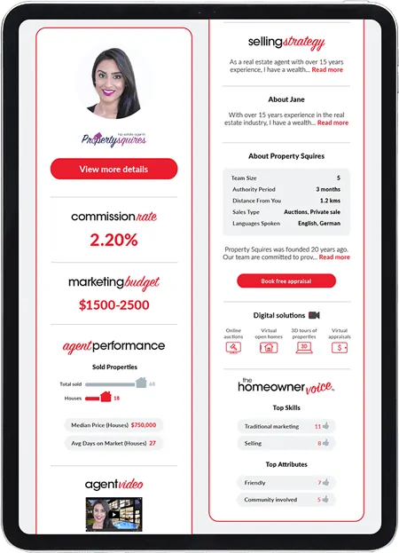 The local agent finder agent listing application