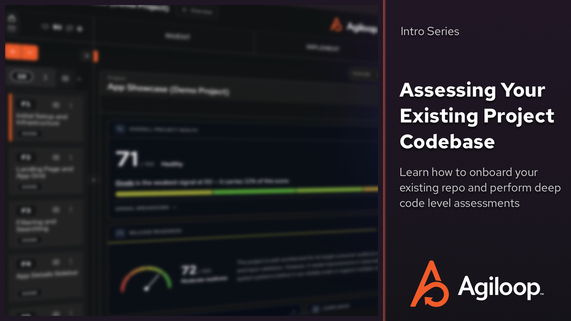 Assess your codebase with Agiloop