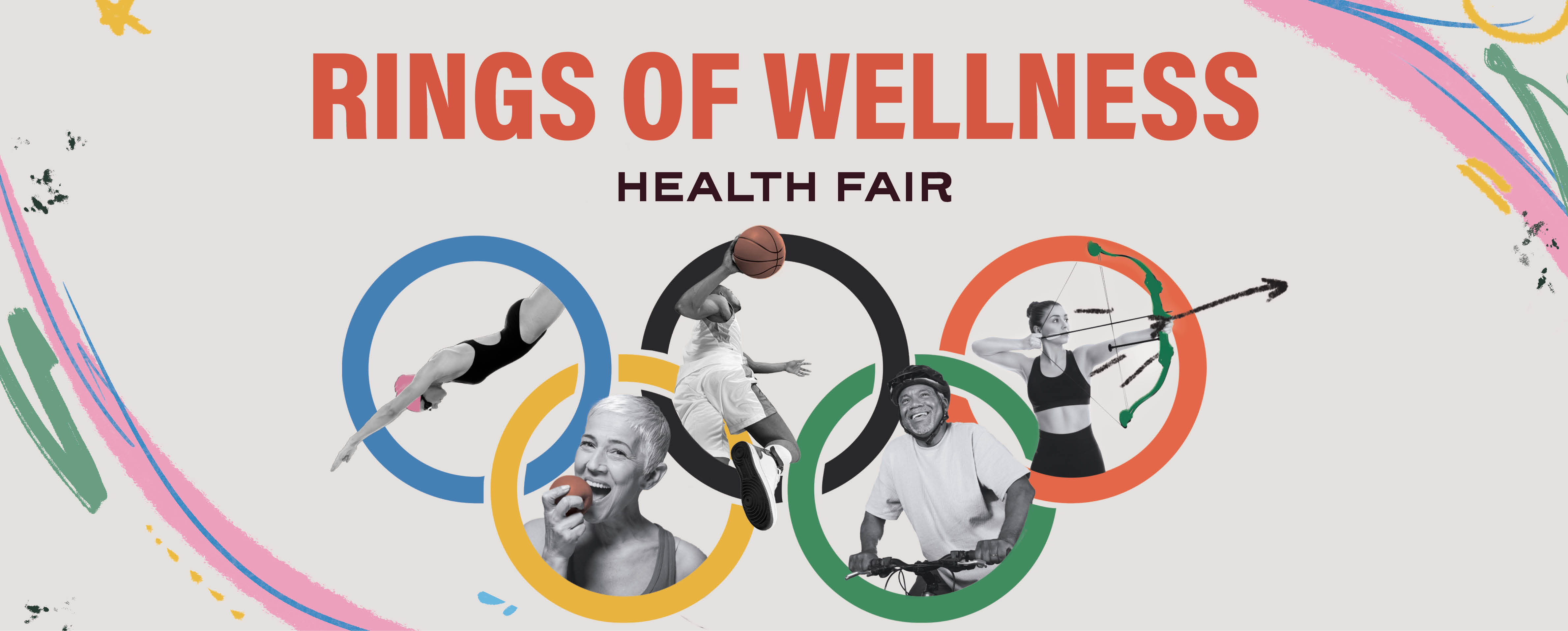 Rings of Wellness: Celebrating the 2024 Olympics