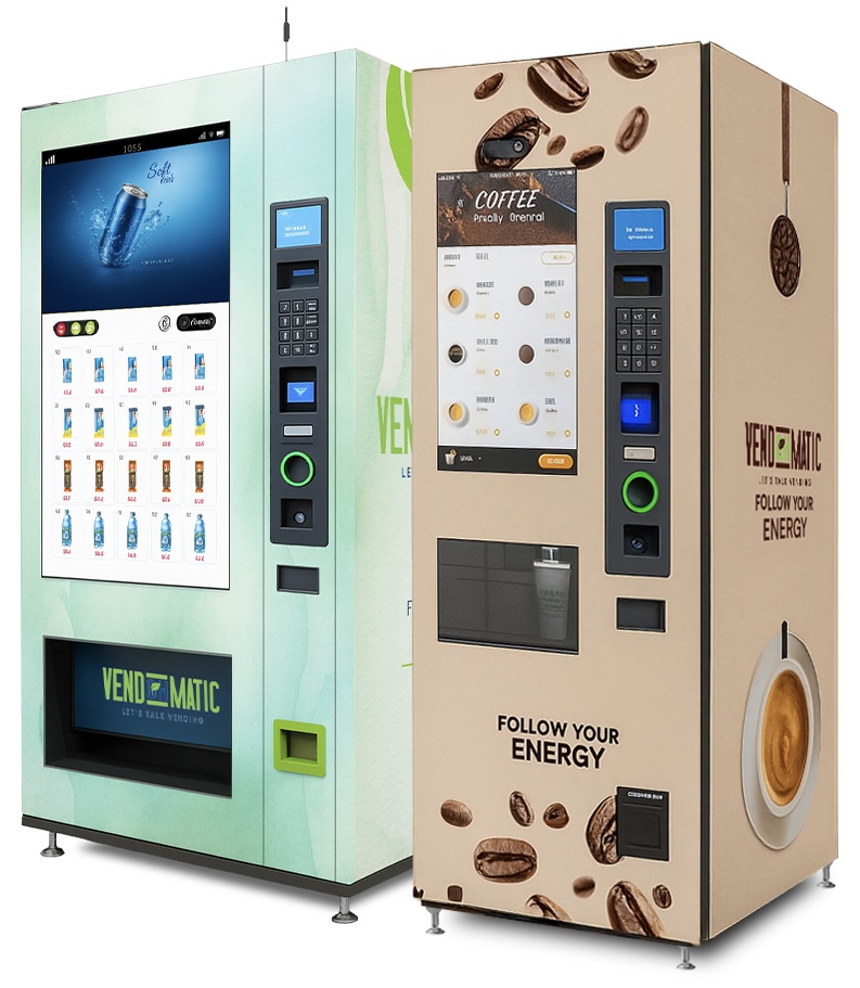 Coffee vending machine in Dubai office