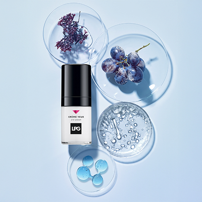 product photo surrounded by fresh, natural ingredients