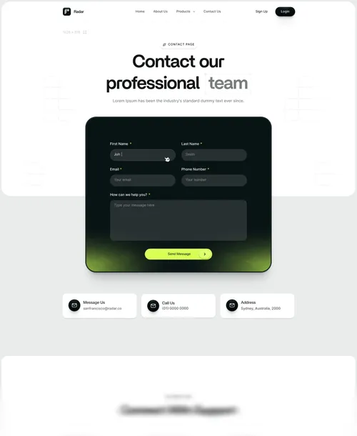 Contact overview image.