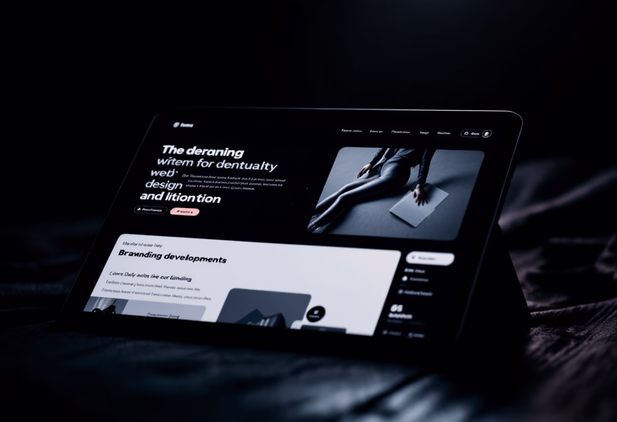 [digital project] image of a digital branding project (for a web development agency)