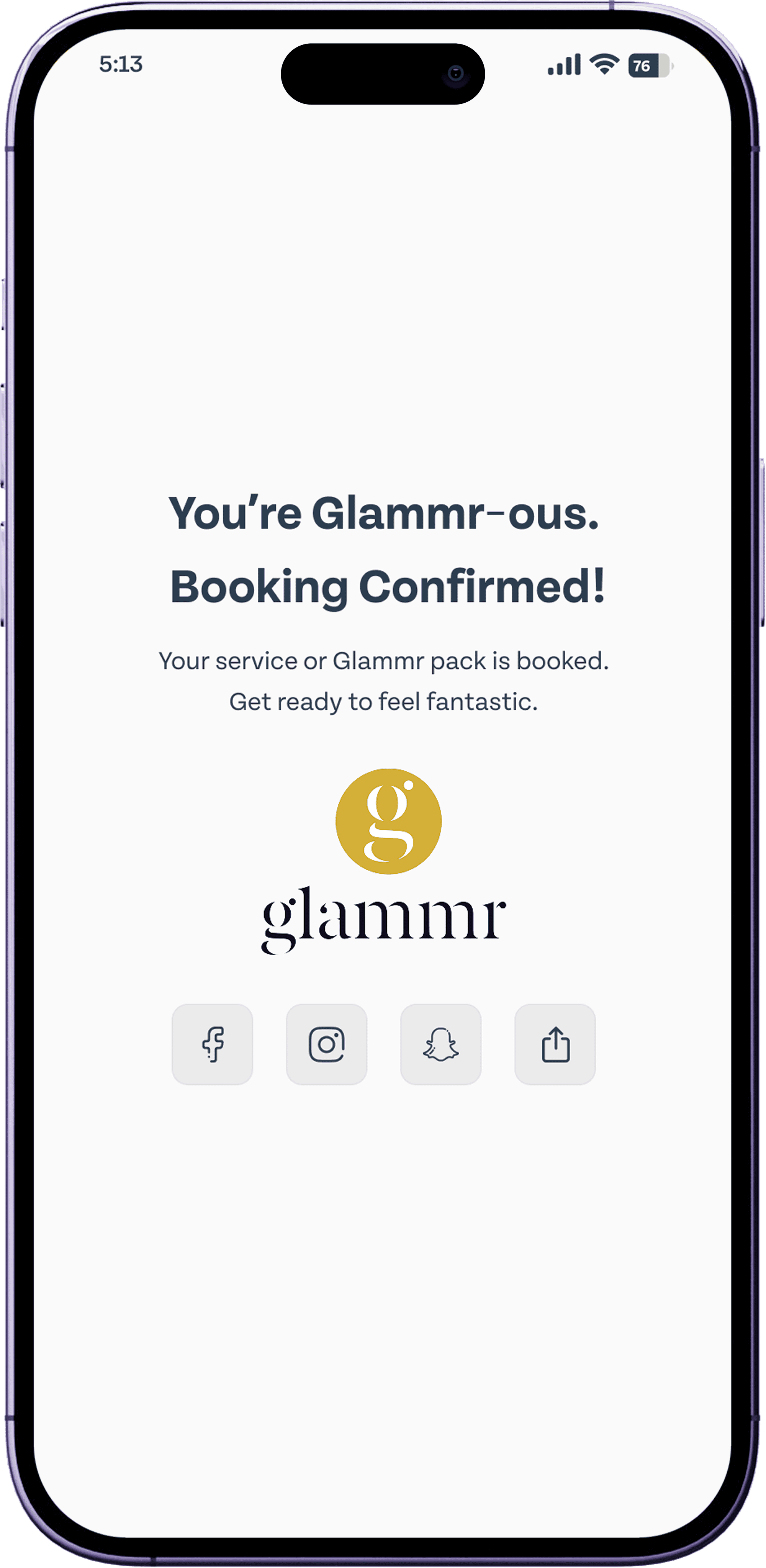Glammr Show Up image