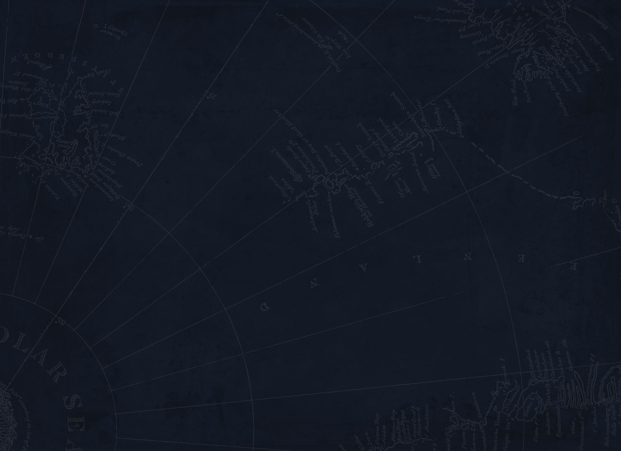Dark sea nautical map background