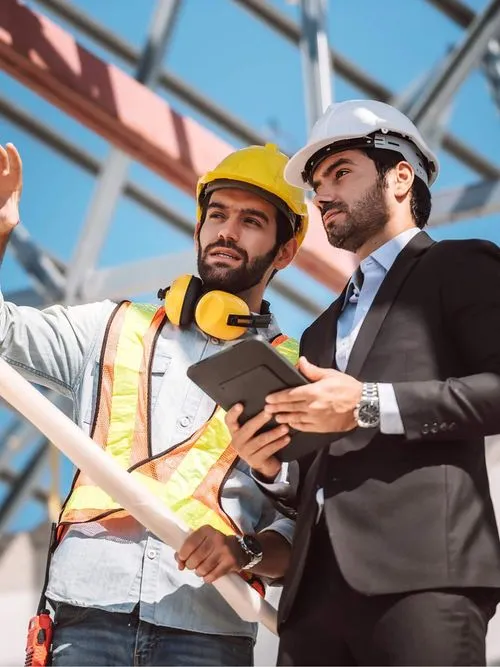 Construction team