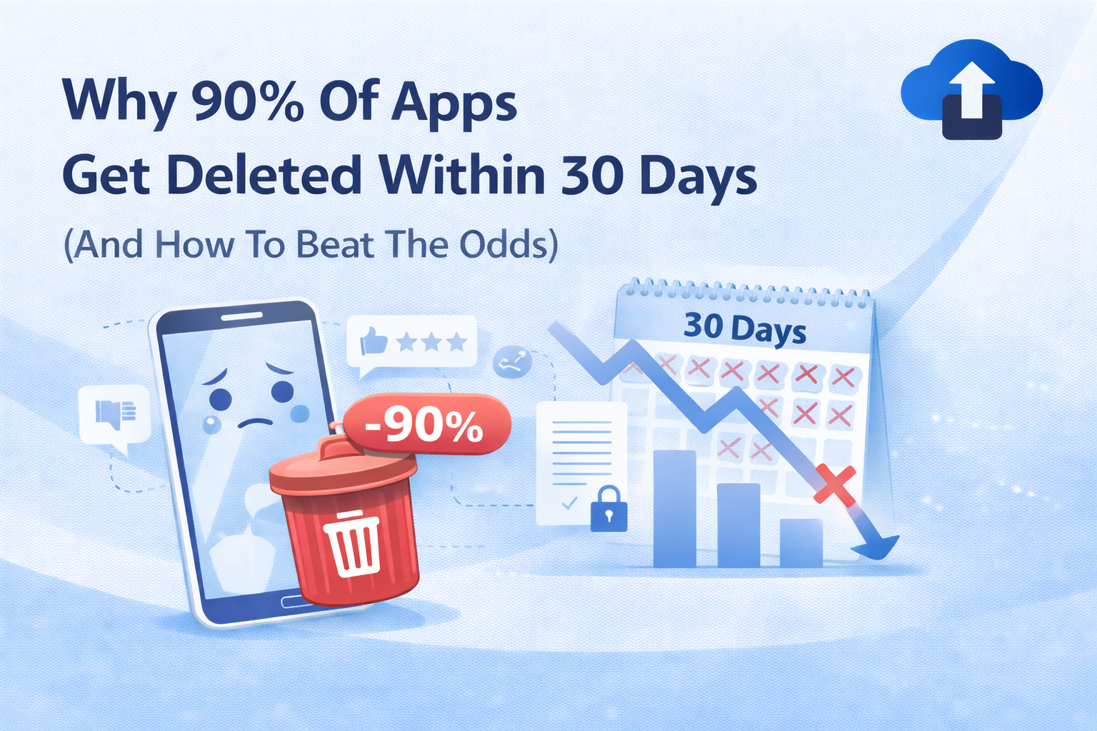 Why 90% Of Apps Get Deleted Within 30 Days (And How To Beat The Odds)