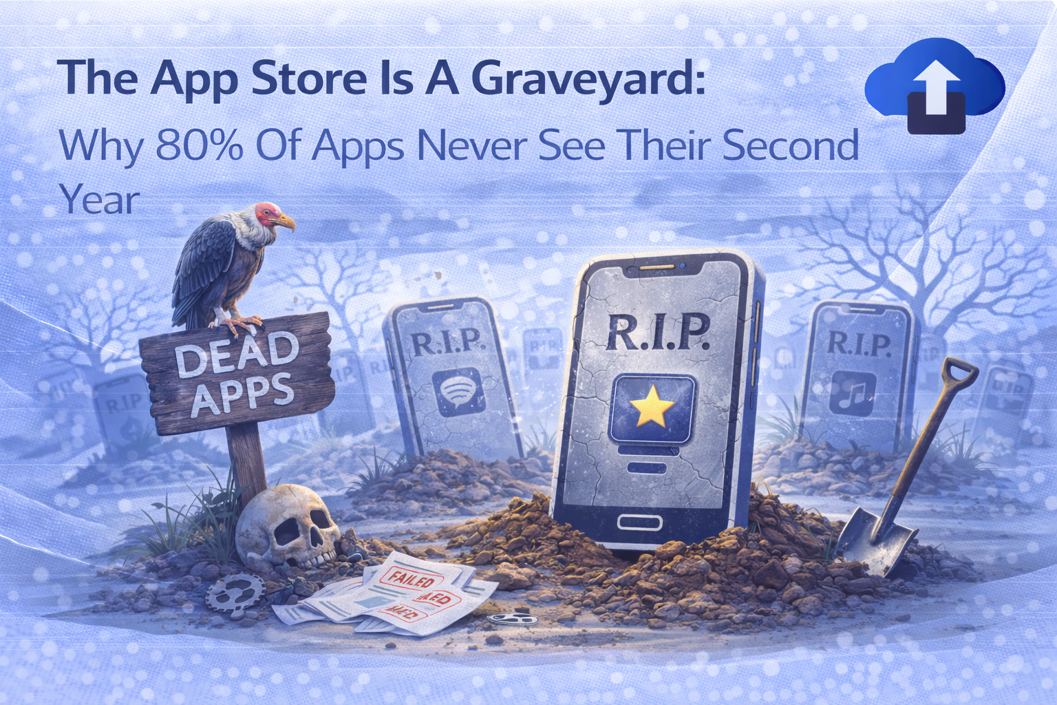 The App Store Is A Graveyard: Why 80% Of Apps Never See Their Second Year
