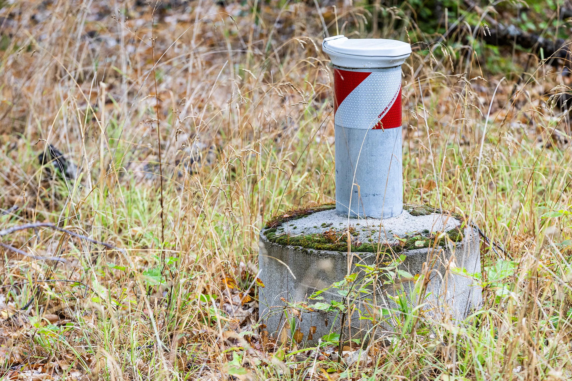 Markierungspfosten Grundwasserschutz