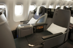 United’s New Business Class Transcon Seat