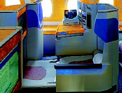 Emirates A380 Business Class