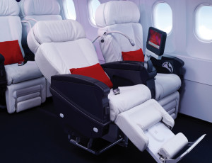 Virgin America’s First Class Seat