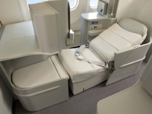 Alitalia’s Business Class Seat