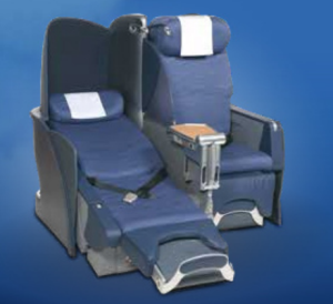 US Airways’ B767 Business Class seat