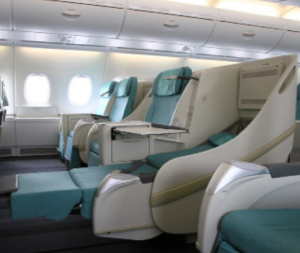 Save up to 42% on Korean Air Business Class milage award seat through Alitalia